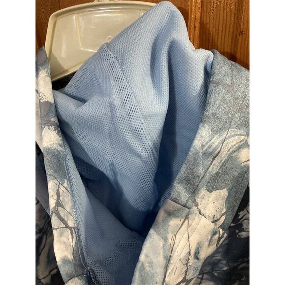 Nike Men’s Hoodie Sz M New Azul Blue Printed Therma-Fit Pullover DQ4836-472 - Picture 5 of 10